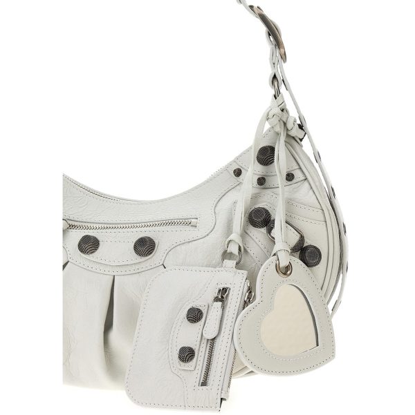 770723398d4a93a ju 3 BALENCIAGA White Le Cagole S shoulder bag fall winter