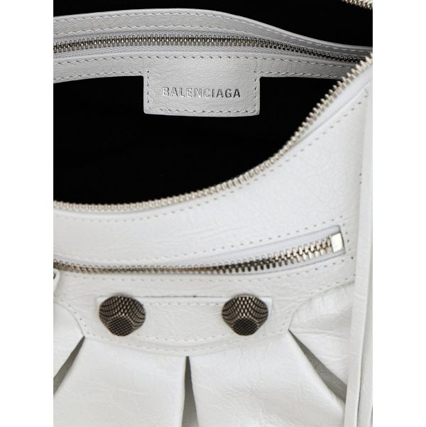 770723398d4a93a ju 4 BALENCIAGA White Le Cagole S shoulder bag fall winter