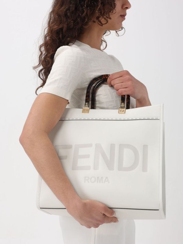 7a6a25ad054b490 gi 2 Fendi Tote Bag White