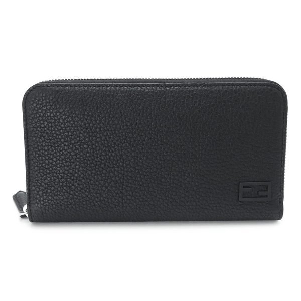 7m0210ag0l 1 Fendi FF Baguette Wallet Black