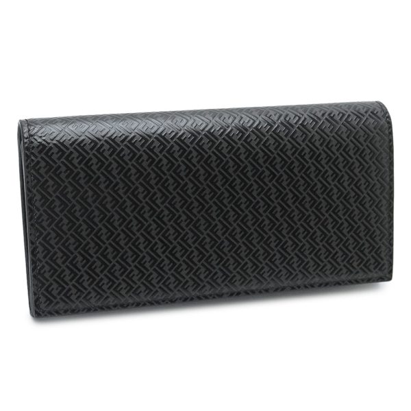 7m0264aglp Fendi BifContinental Wallet FF Black