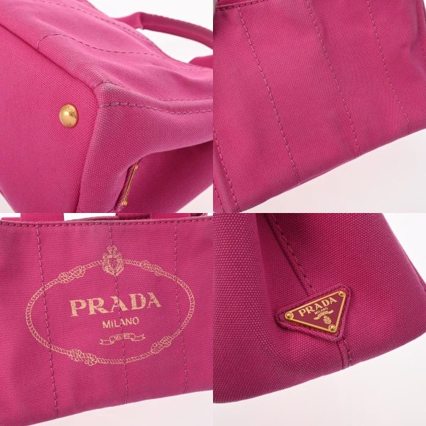 800000123488000 10 c PRADA Kanapa Mini Pink BN2439 Handbag