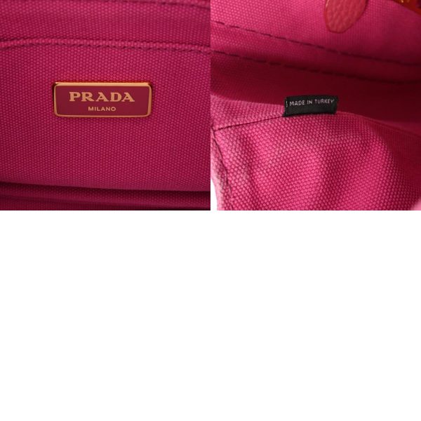 800000123488000 18 c PRADA Kanapa Mini Pink BN2439 Handbag