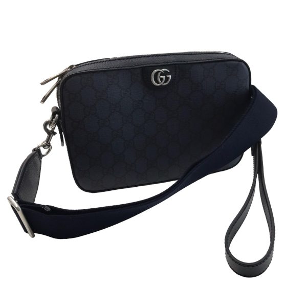 8001000789560 1 GUCCI GG crossbody bag 699439 Blue