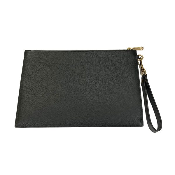 8003001388629 2 GUCCI Horsebit Clutch Bag Black