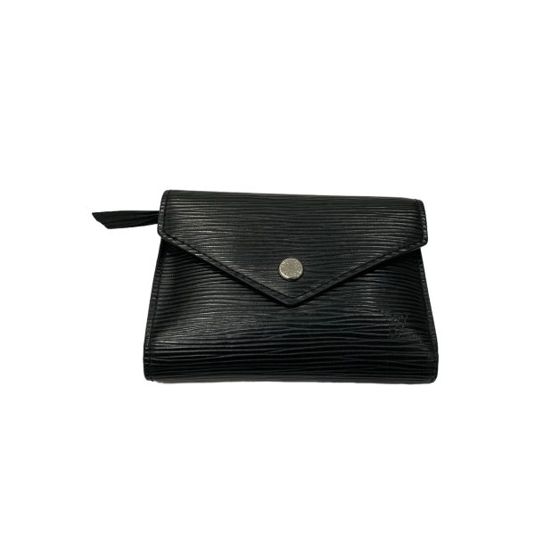 8004001087888 1 LOUIS VUITTON Epi Porte Feuille Victorine Black