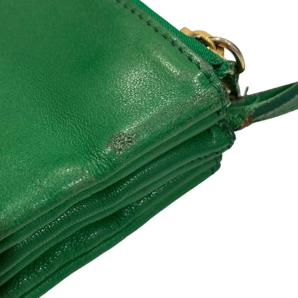 8004001181067 15 CELINE Trio Large Shoulder Bag Green