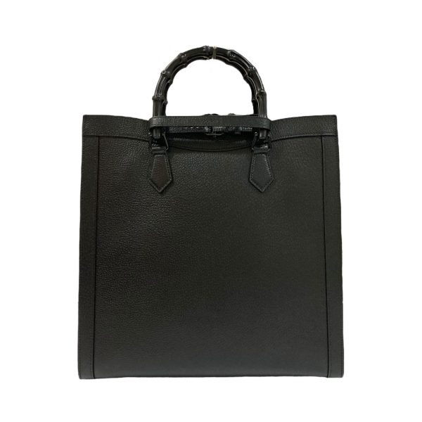 8004001186208 3 GUCCI Diana Large 2WAY Tote Bag Black