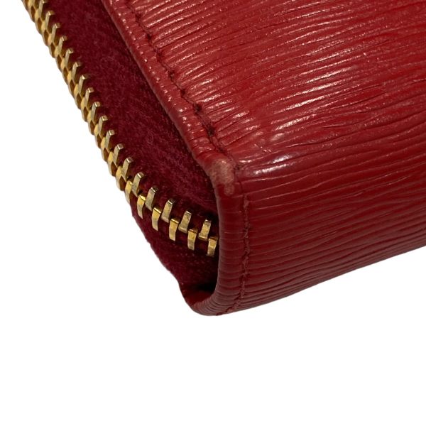 8004001189964 15 PRADA Saffiano long wallet red