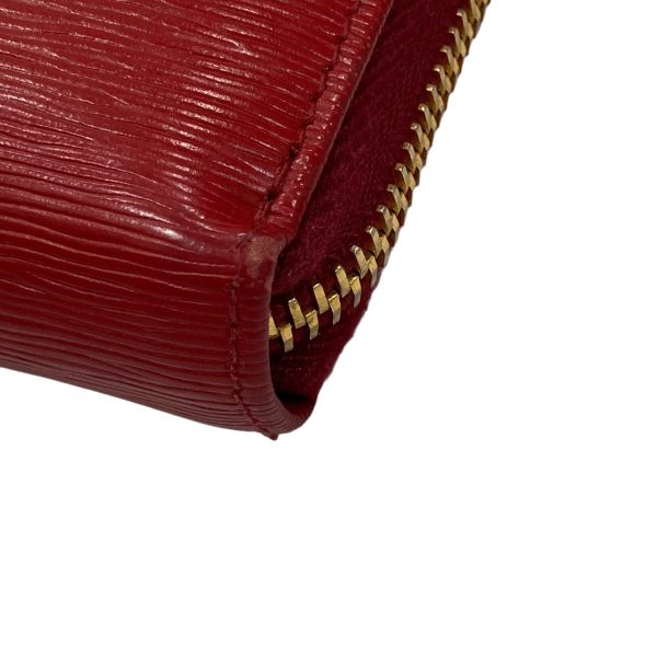 8004001189964 16 PRADA Saffiano long wallet red