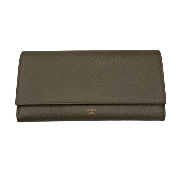 8004001193176 1 CELINE long wallet beige