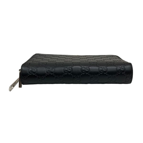 8005001196358 6 GUCCI Signature Double Wallet Black