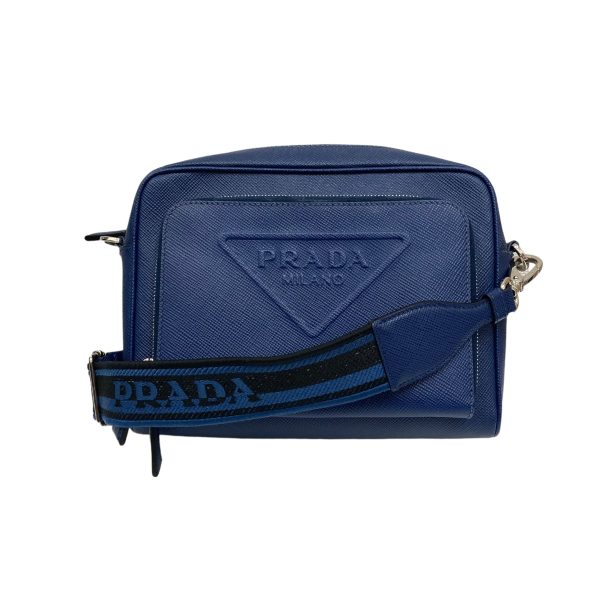 8005001221043 1 PRADA Saffiano shoulder bag Blue