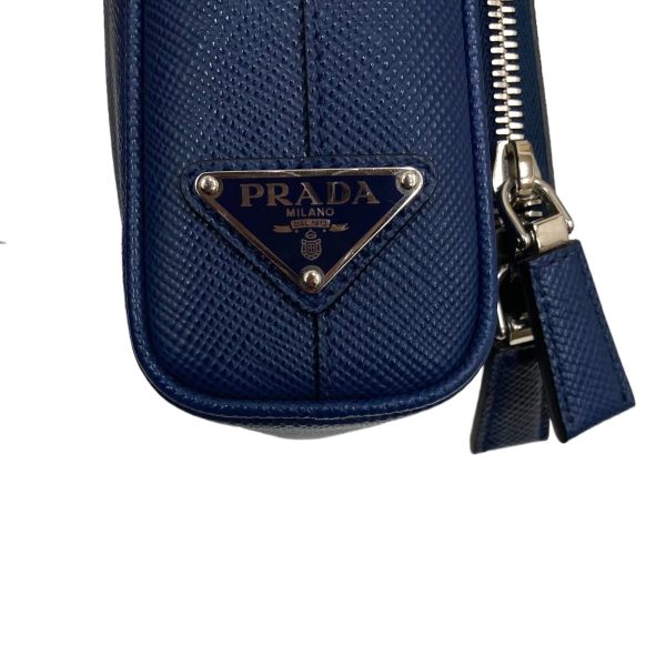 8005001221043 7 PRADA Saffiano shoulder bag Blue