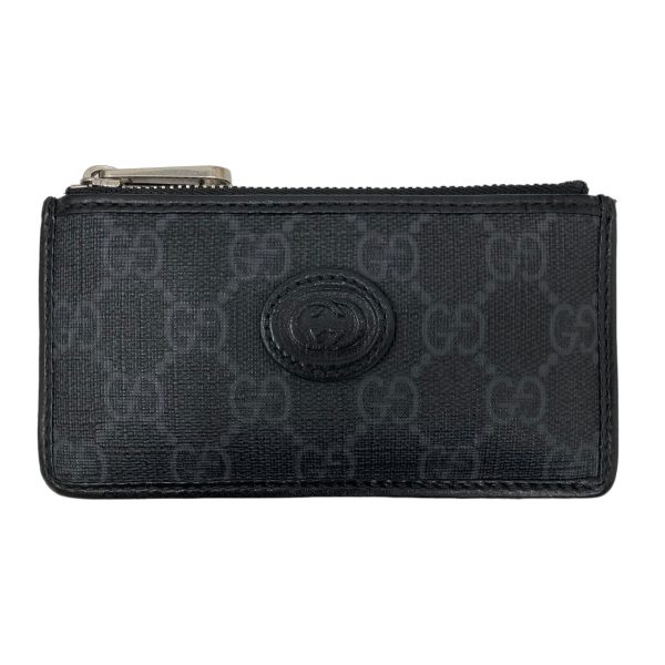 8005001317340 1 GUCCI Interlocking G Card Case Black