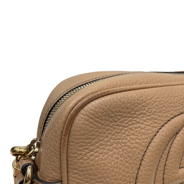 8005001319047 17 GUCCI Soho Small Disco Shoulder Bag Beige