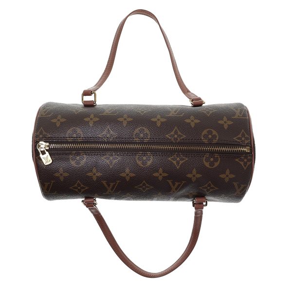 8009001351083 12 LOUIS VUITTON Monogram Papillon PM Handbag M51366 Brown