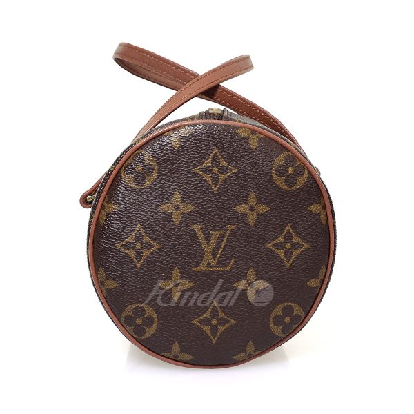 8009001351083 4 LOUIS VUITTON Monogram Papillon PM Handbag M51366 Brown