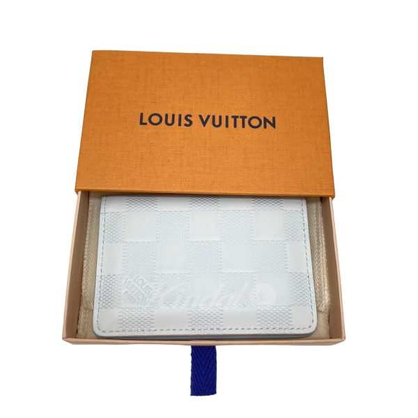 8009001393342 11 LOUIS VUITTON Damier Infini Organizer de Poche White