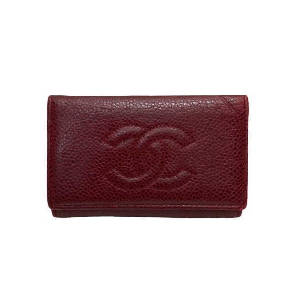 8009001468064 1 CHANEL 6 key case Red