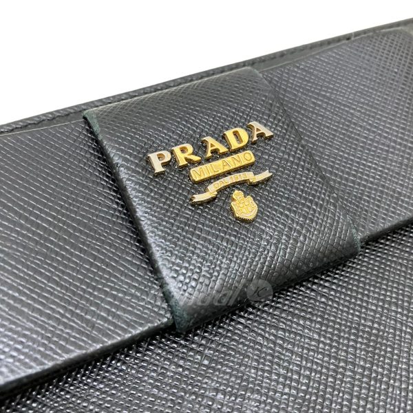 8009001482671 6 PRADA wallet black