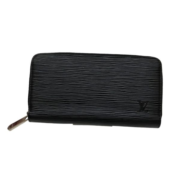 8009001544522 1 LOUIS VUITTON Zippy Wallet M61857 Epi Black