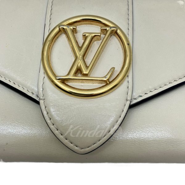 8009001546670 6 LOUIS VUITTON Portefeuille LV Pont Neuf M69176 Wallet Cream