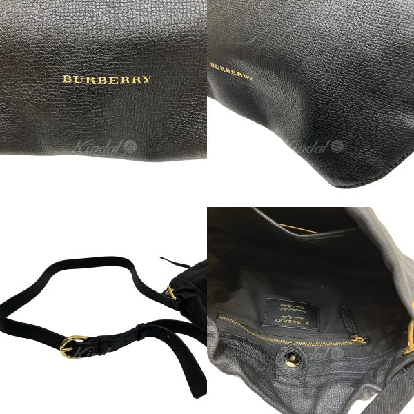 8009001564834 3 BURBERRY Nova Check Switching Shoulder Bag Black