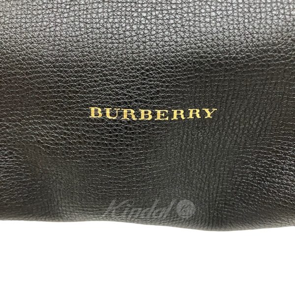 8009001564834 8 BURBERRY Nova Check Switching Shoulder Bag Black