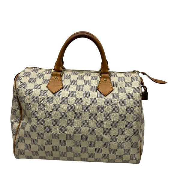 8009001572143 1 LOUIS VUITTON Speedy 30 N41533 Damier Off White