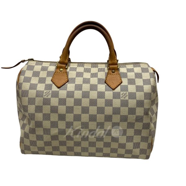 8009001572143 4 LOUIS VUITTON Speedy 30 N41533 Damier Off White