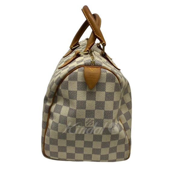 8009001572143 5 LOUIS VUITTON Speedy 30 N41533 Damier Off White