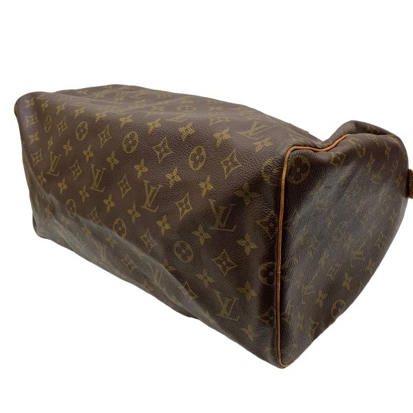 8009001594008 12 LOUIS VUITTON Speedy 40 Monogram Handbag M41522 Brown