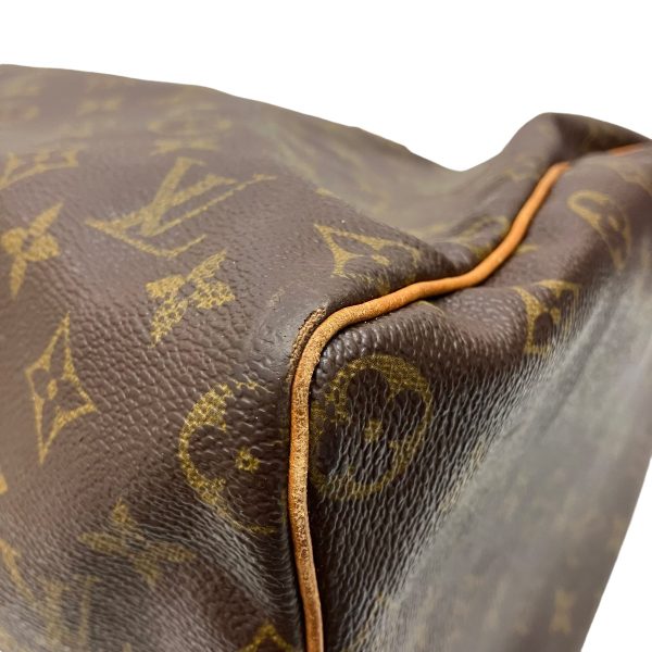 8009001594008 13 LOUIS VUITTON Speedy 40 Monogram Handbag M41522 Brown