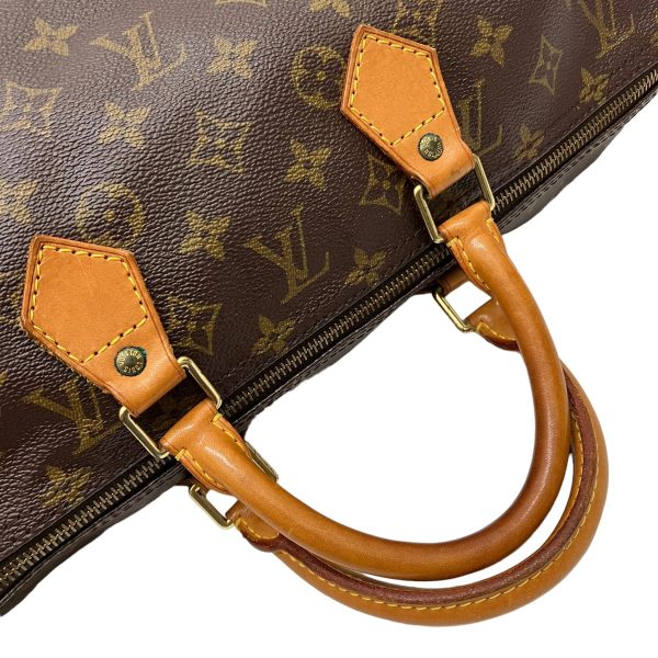 8009001594008 16 LOUIS VUITTON Speedy 40 Monogram Handbag M41522 Brown