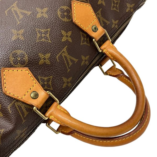 8009001594008 17 LOUIS VUITTON Speedy 40 Monogram Handbag M41522 Brown