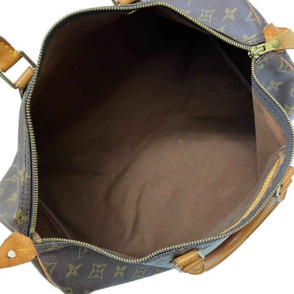 8009001594008 18 LOUIS VUITTON Speedy 40 Monogram Handbag M41522 Brown