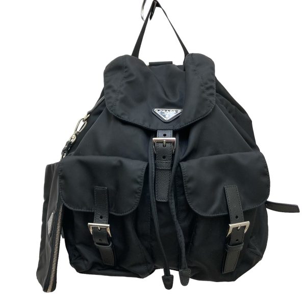 8009001605209 1 PRADA Re Nylon Medium Backpack Black