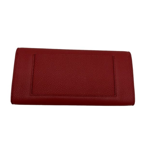 8009001626266 2 CELINE Large Flap Multifunction Red