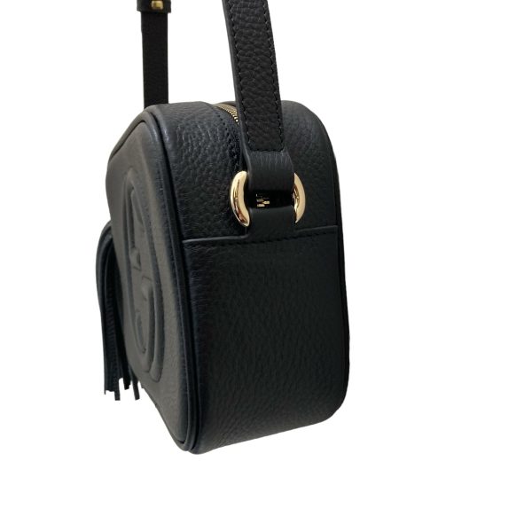 8009001638757 3 GUCCI Soho Small Disco Tassel Shoulder Bag Black