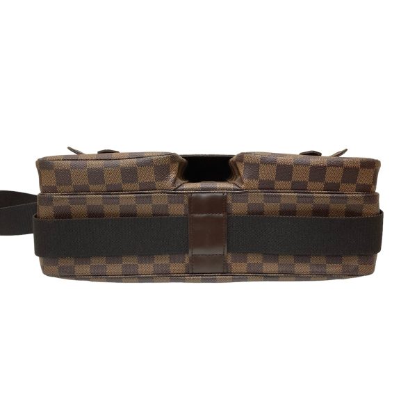 8009001640439 12 LOUIS VUITTON Damier Broadway Shoulder Bag N42270 Brown