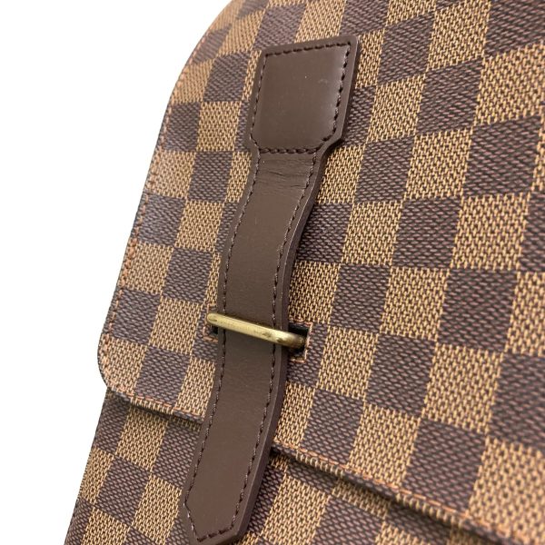 8009001640439 16 LOUIS VUITTON Damier Broadway Shoulder Bag N42270 Brown