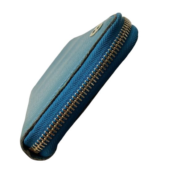 8009001651916 3 GUCCI long wallet 449347 Blue