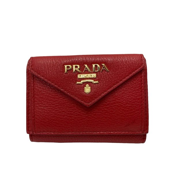 8009001657345 1 PRADA Wallet Red