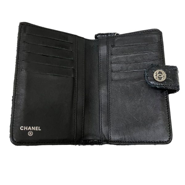 8009001660321 3 CHANEL Wallet black