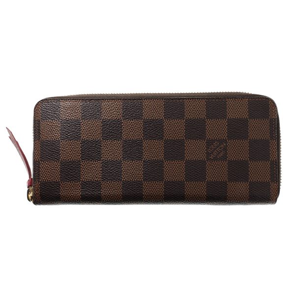 8015000478768 1 LOUIS VUITTON Portefeuille Clemence Long Wallet Brown