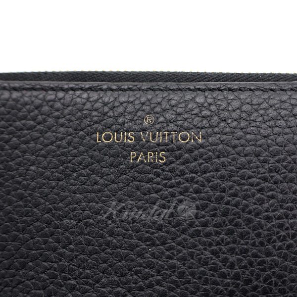 8015000544173 7 LOUIS VUITTON Taurillon zip long wallet Black