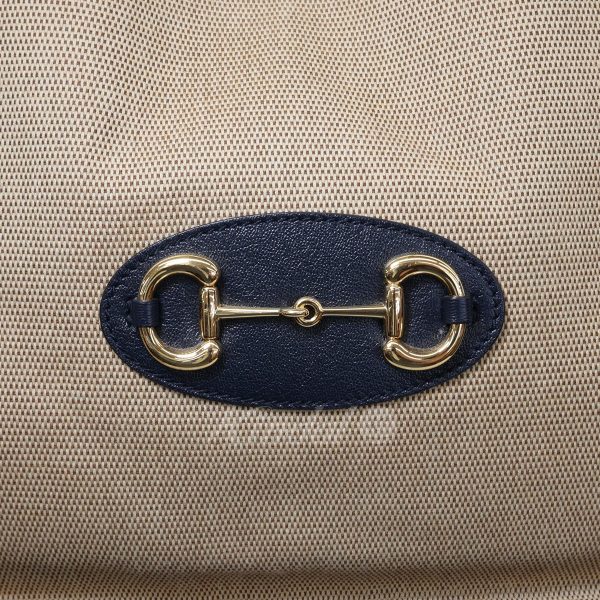 8015000614708 12 GUCCI Horsebit Tote Bag Blue