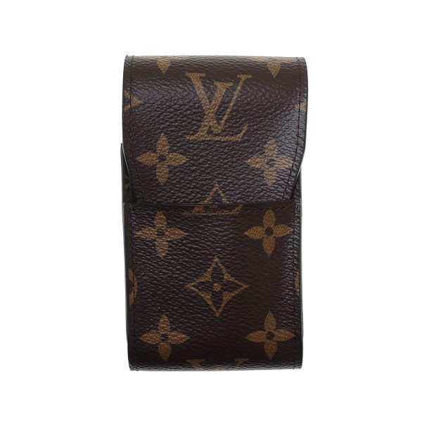 8015000614715 1 LOUIS VUITTON Etuit Monogram Case M63024 Brown