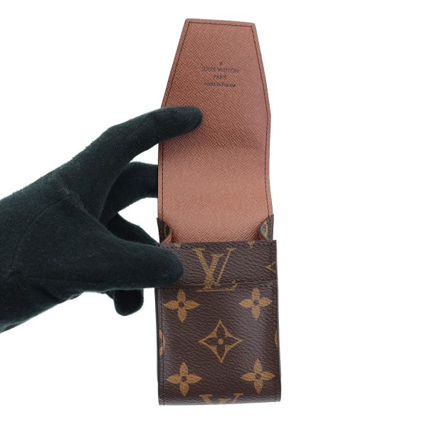 8015000614715 13 LOUIS VUITTON Etuit Monogram Case M63024 Brown